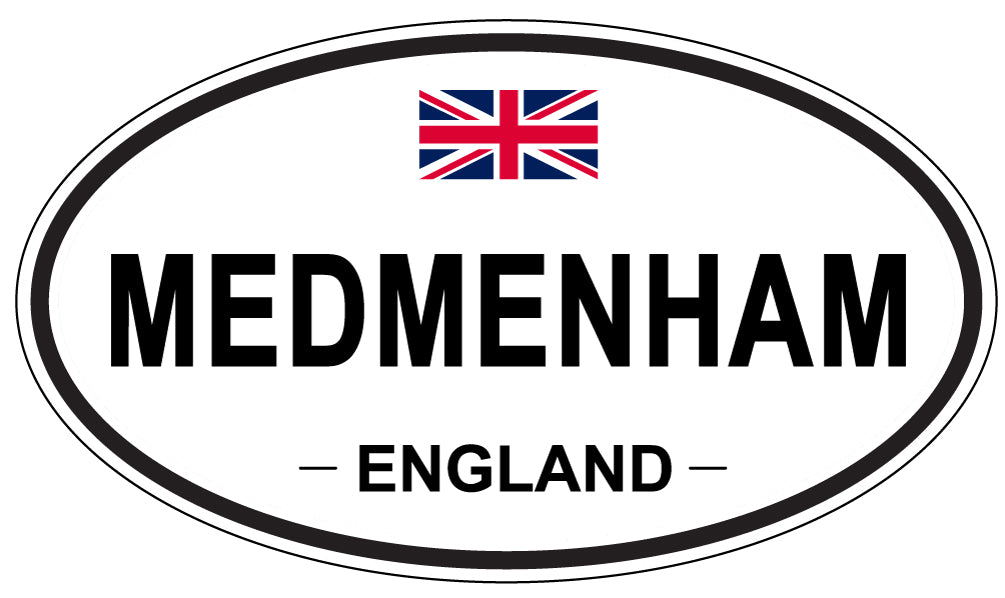 MEDMENHAM, England - Oval Magnet