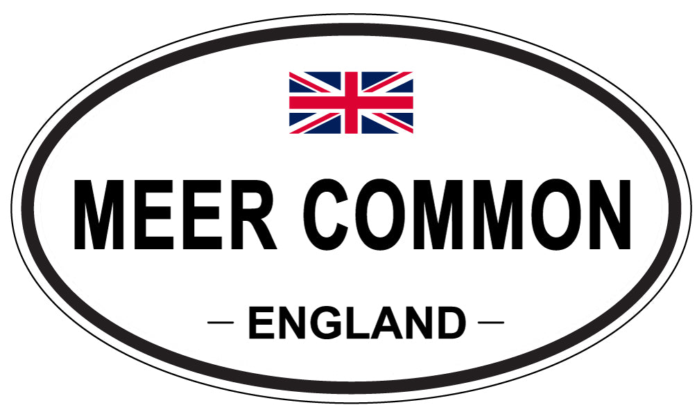 MEER COMMON, England - Oval Magnet