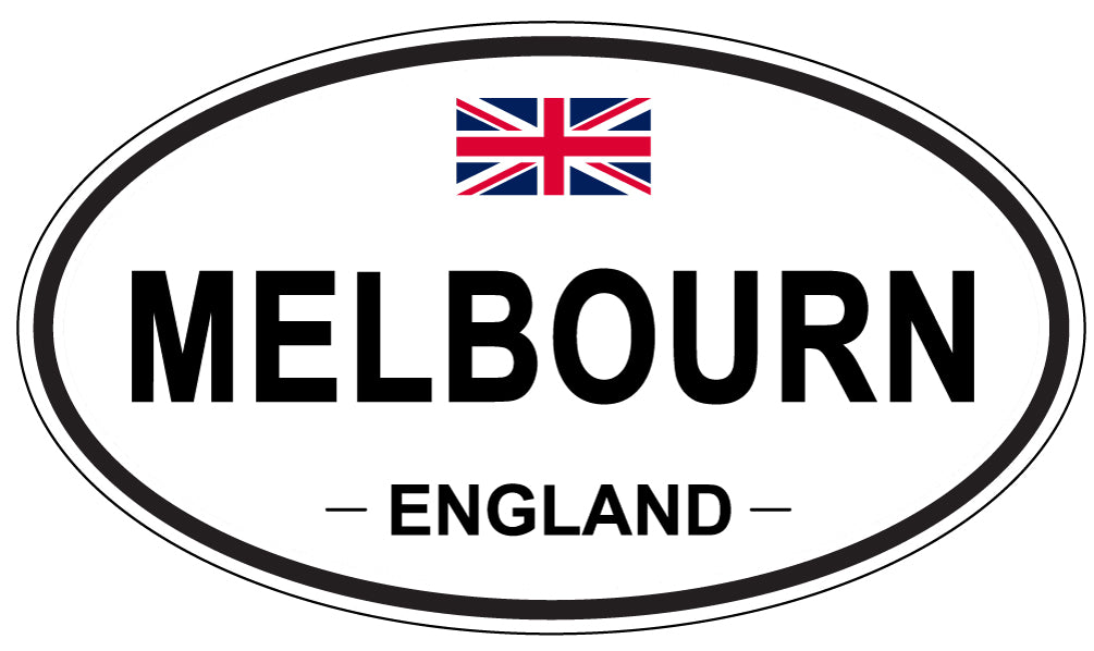 MELBOURN, England - Oval Magnet