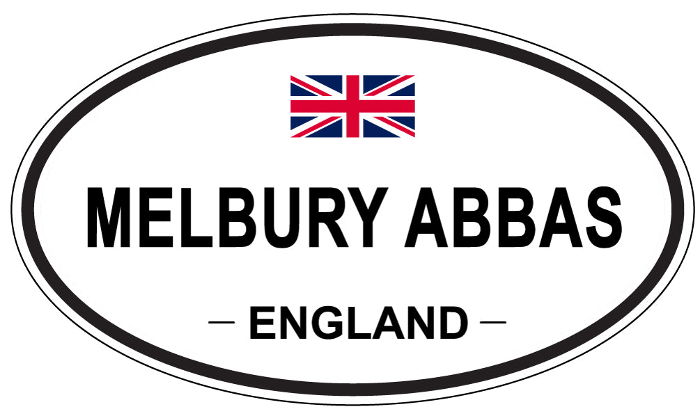 MELBURY ABBAS, England - Oval Magnet