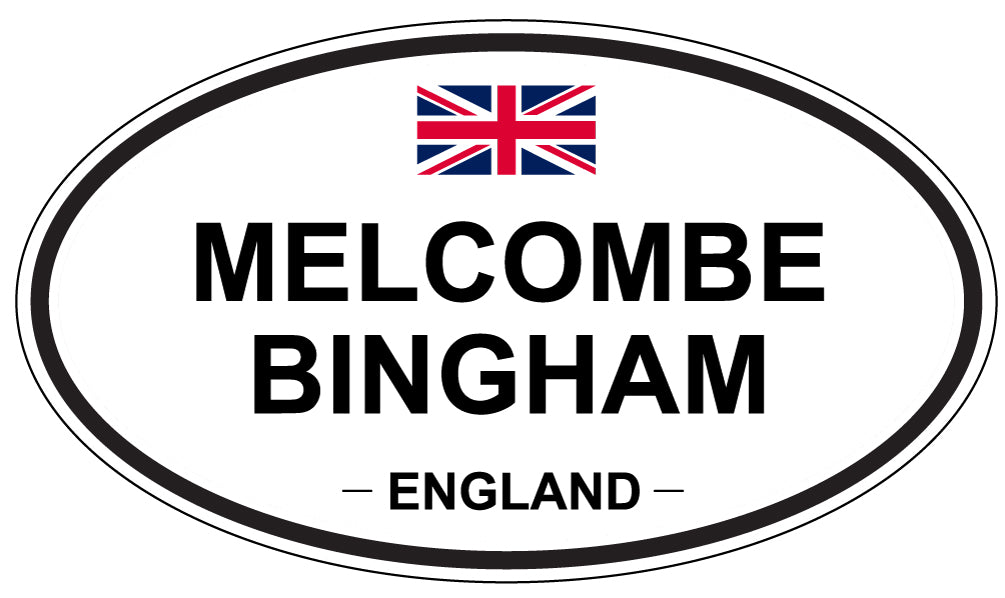 MELCOMBE BINGHAM, England - Oval Magnet