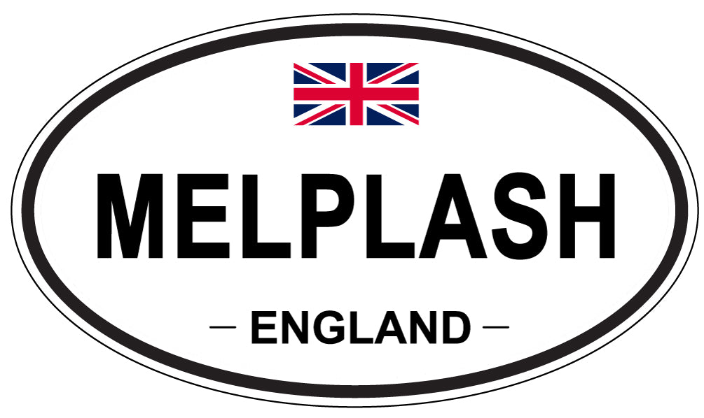 MELPLASH, England - Oval Magnet