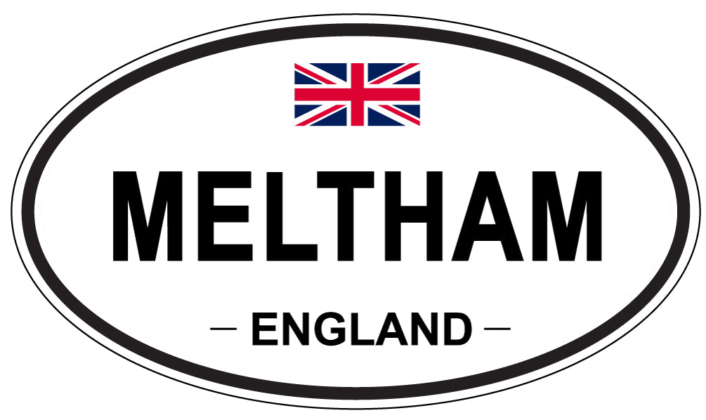 MELTHAM, England - Oval Magnet