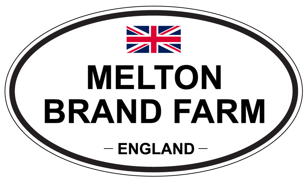 MELTON BRAND FARM, England - Oval Magnet