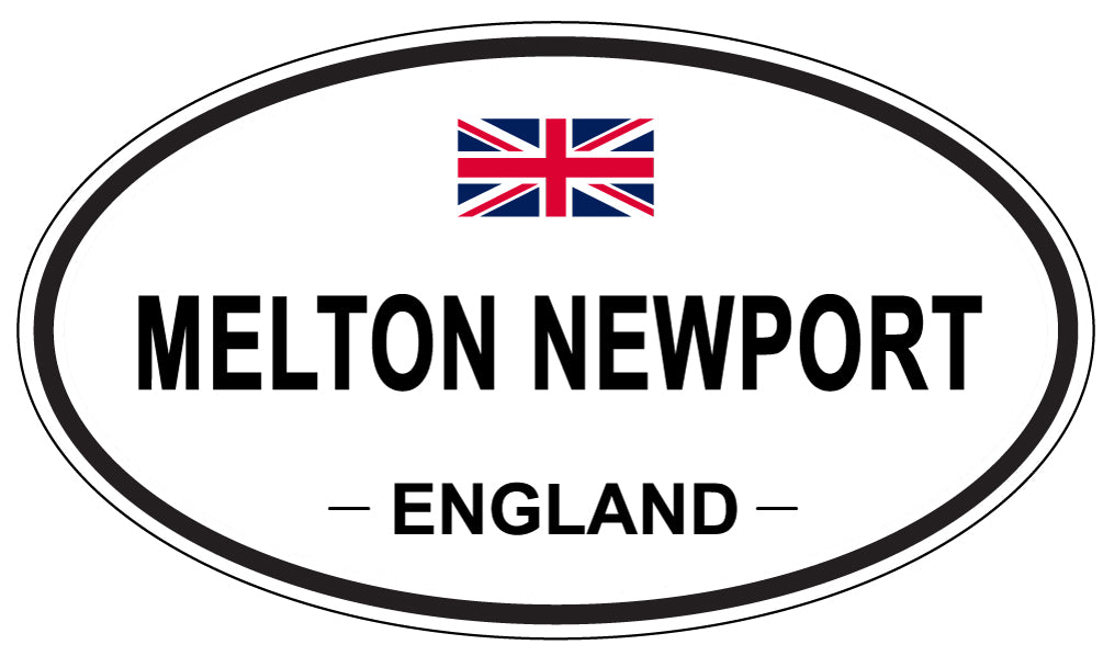 MELTON NEWPORT, England - Oval Magnet
