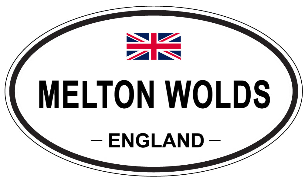 MELTON WOLDS, England - Oval Magnet