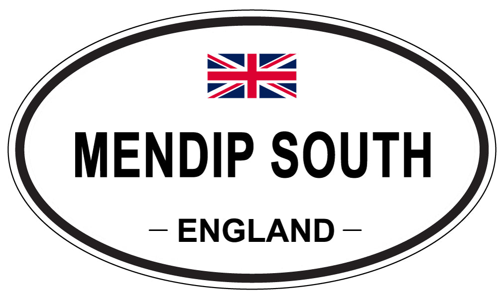 MENDIP SOUTH, England - Oval Magnet