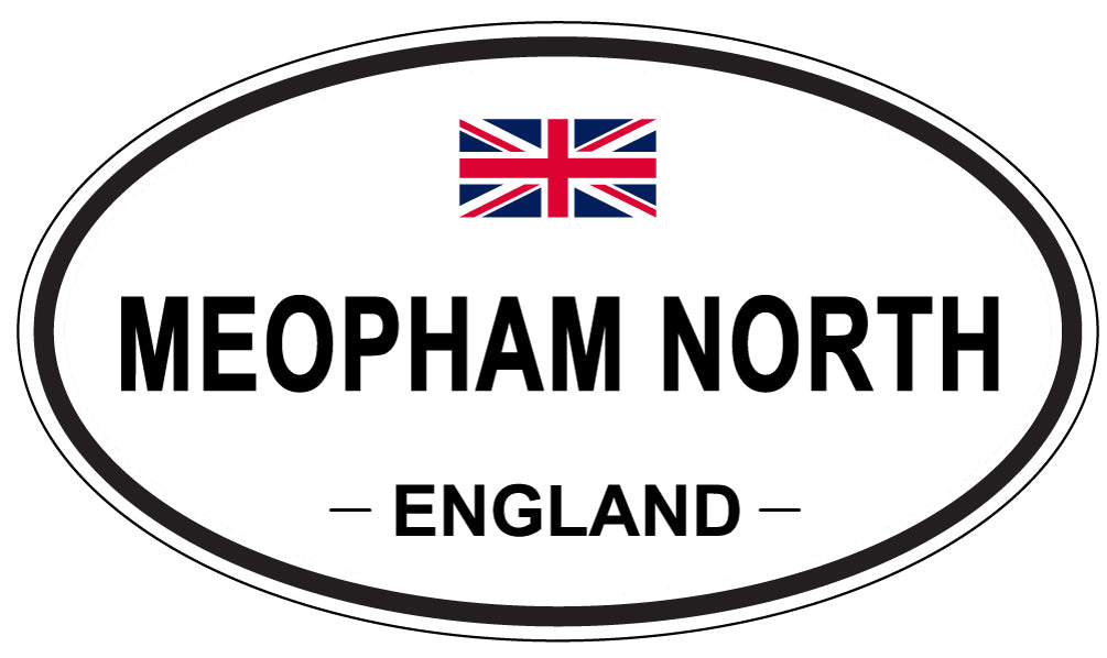 MEOPHAM NORTH, England - Oval Magnet
