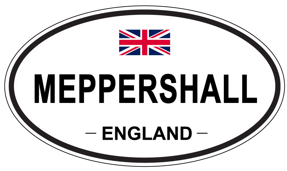 MEPPERSHALL, England - Oval Magnet