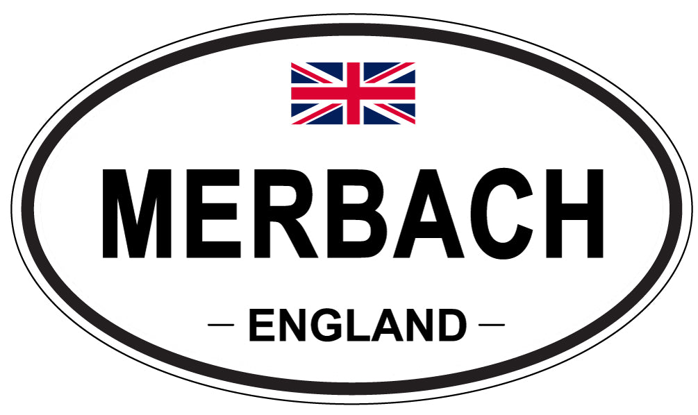 MERBACH, England - Oval Magnet