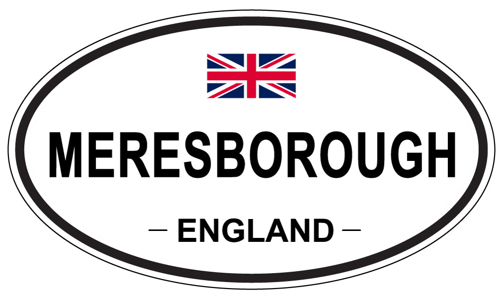 MERESBOROUGH, England - Oval Magnet