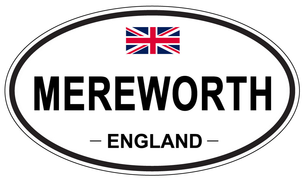 MEREWORTH, England - Oval Magnet