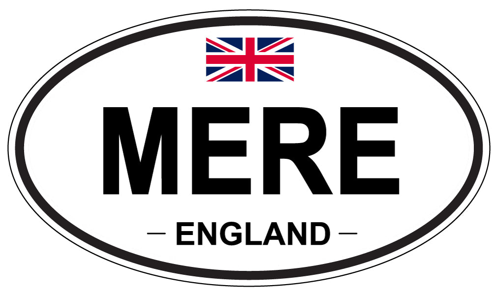 MERE, England - Oval Magnet