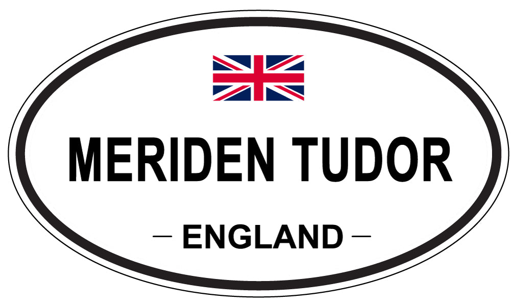 MERIDEN TUDOR, England - Oval Magnet