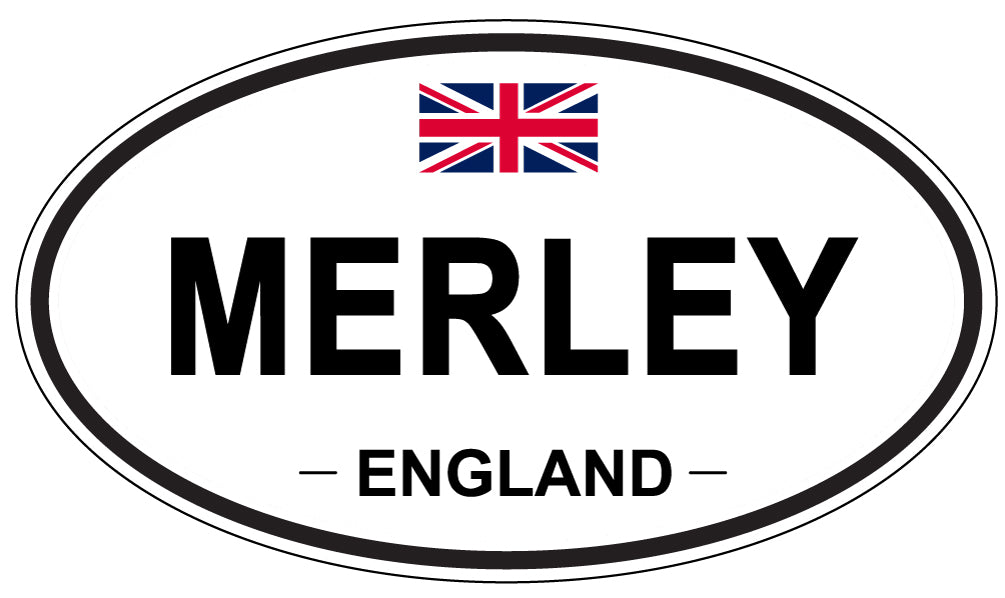 MERLEY, England - Oval Magnet