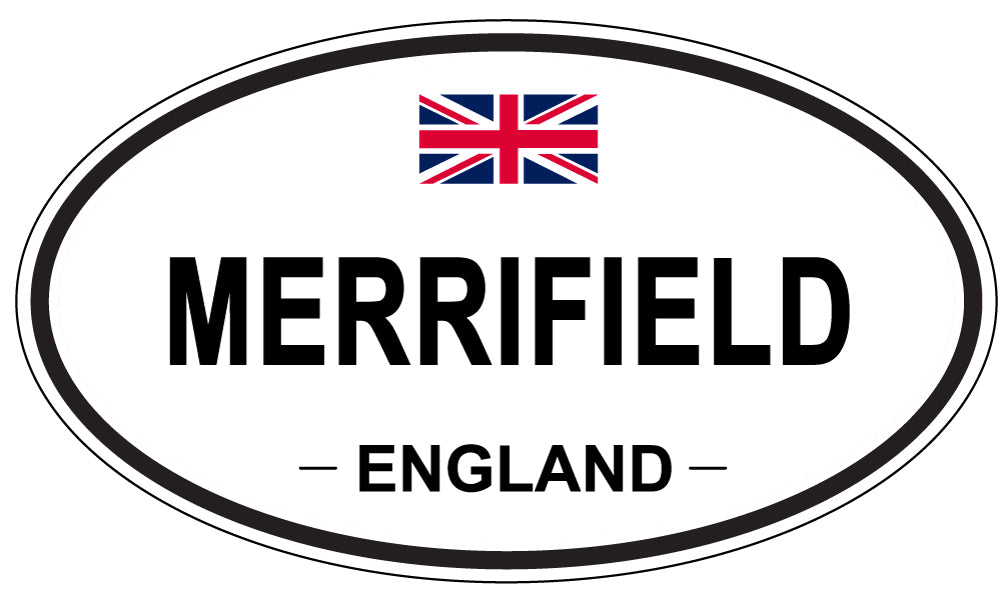 MERRIFIELD, England - Oval Magnet