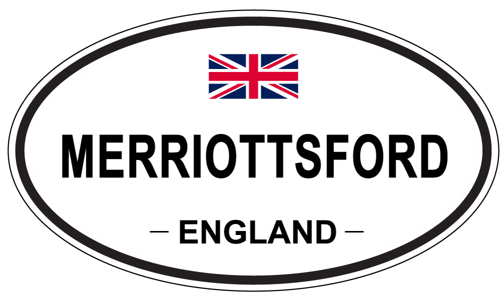 MERRIOTTSFORD, England - Oval Magnet