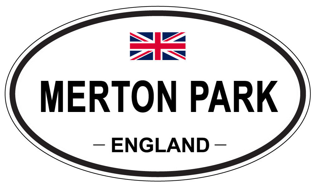 MERTON PARK, England - Oval Magnet