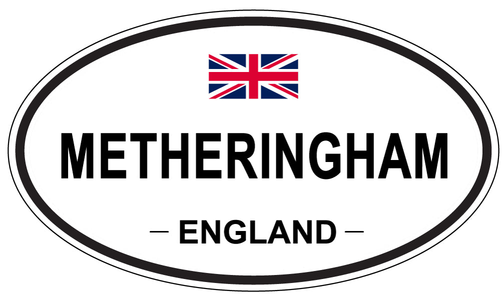 METHERINGHAM, England - Oval Magnet
