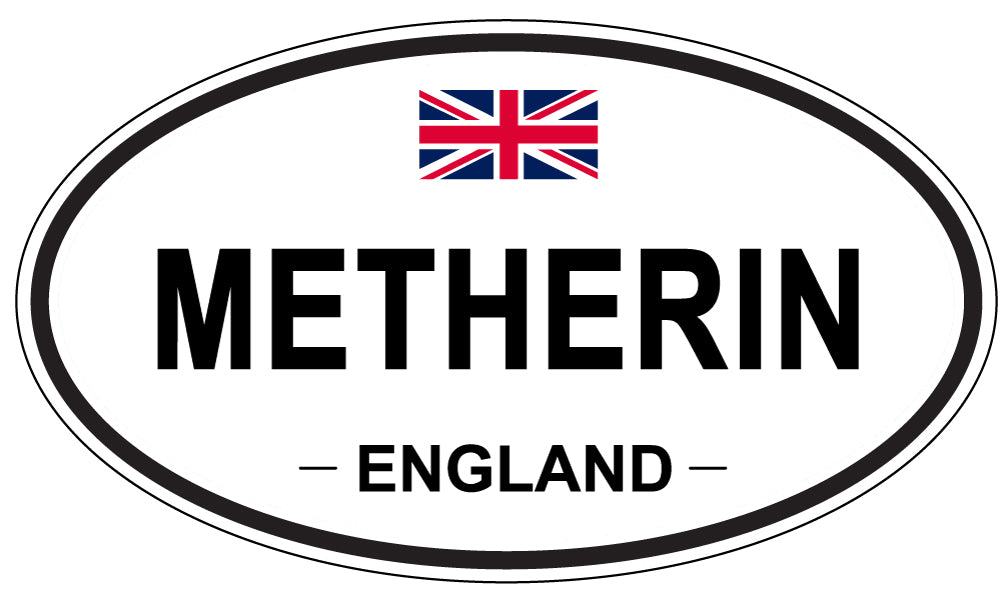 METHERIN, England - Oval Magnet