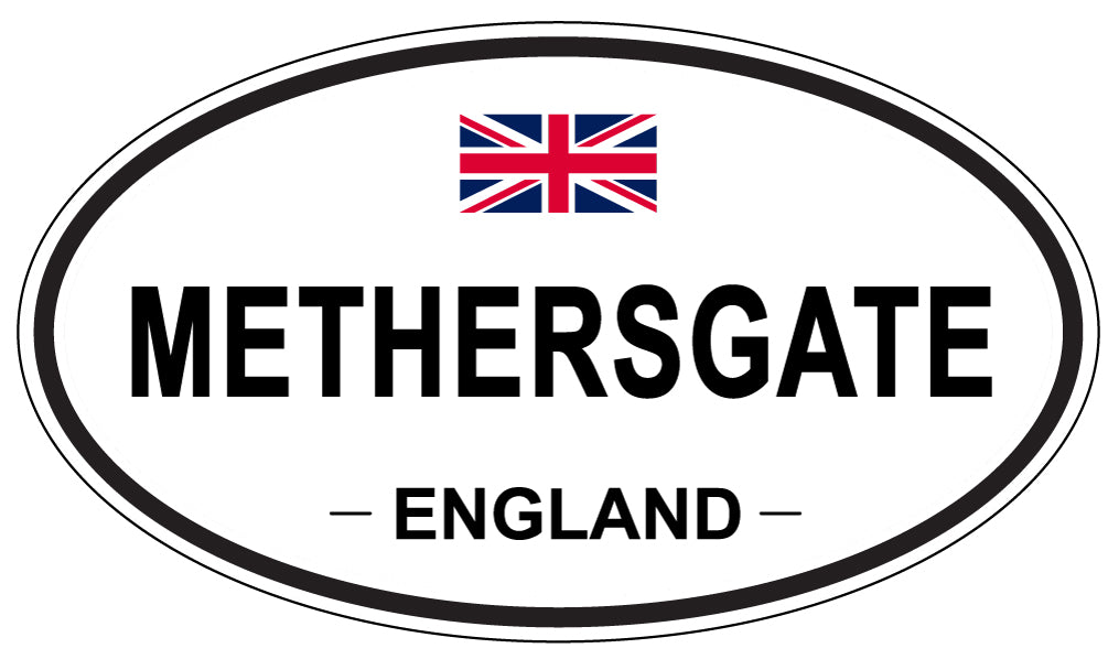 METHERSGATE, England - Oval Magnet