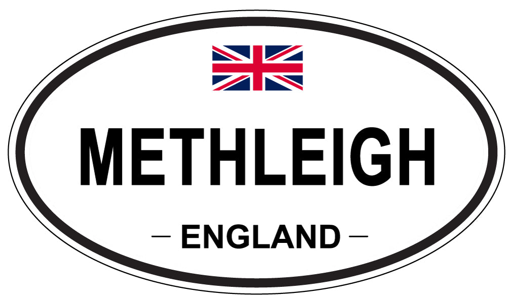 METHLEIGH, England - Oval Magnet