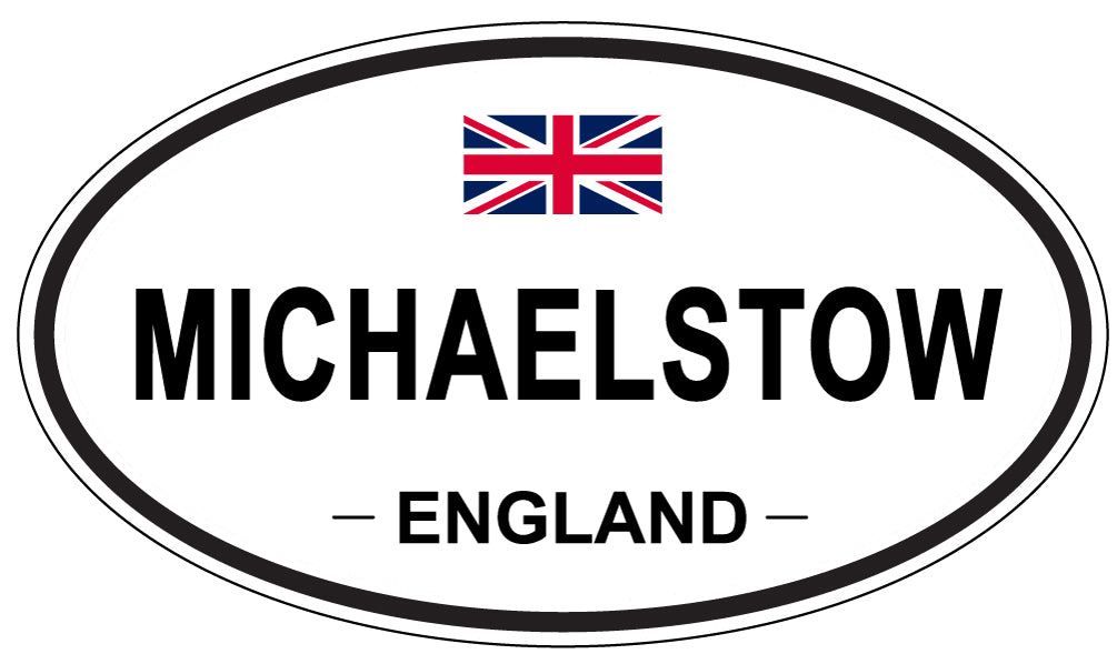 MICHAELSTOW, England - Oval Magnet