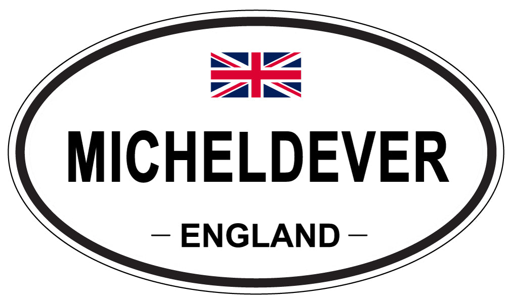 MICHELDEVER, England - Oval Magnet