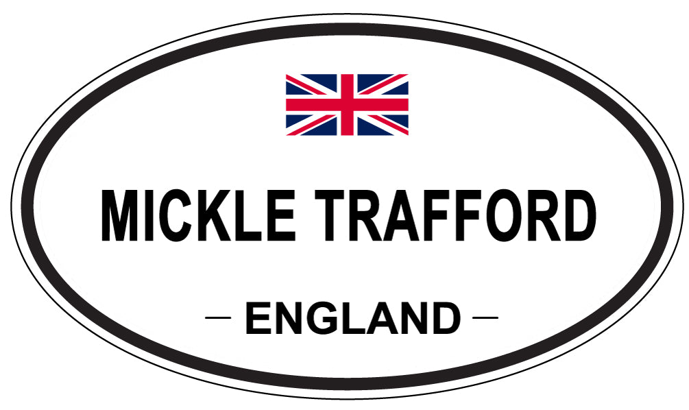 MICKLE TRAFFORD, England - Oval Magnet