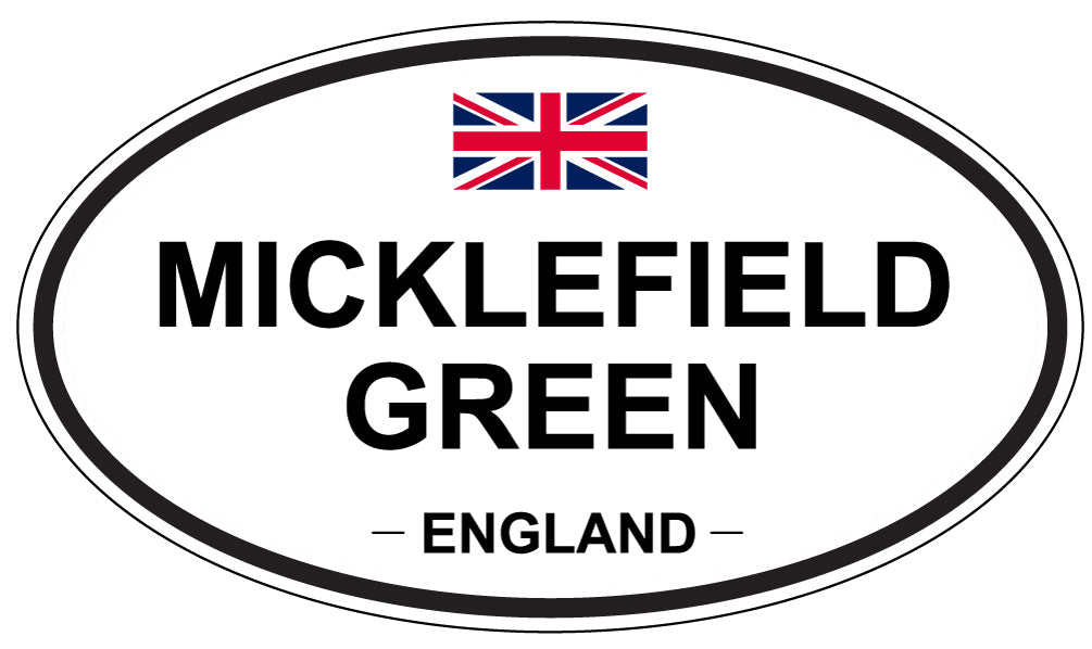 MICKLEFIELD GREEN, England - Oval Magnet