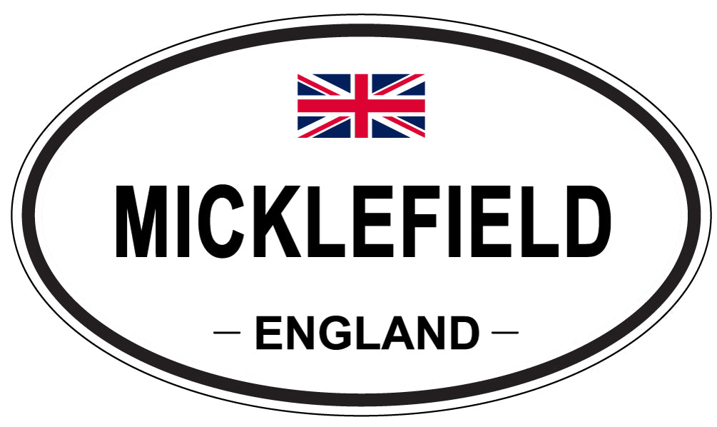 MICKLEFIELD, England - Oval Magnet