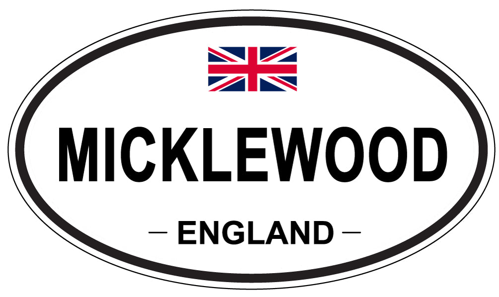 MICKLEWOOD, England - Oval Magnet