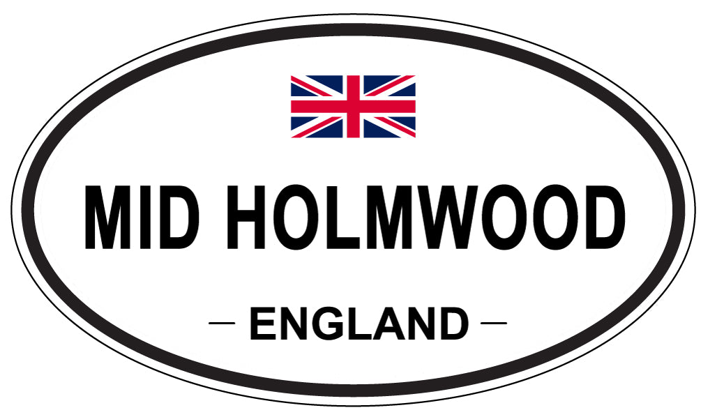 MID HOLMWOOD, England - Oval Magnet