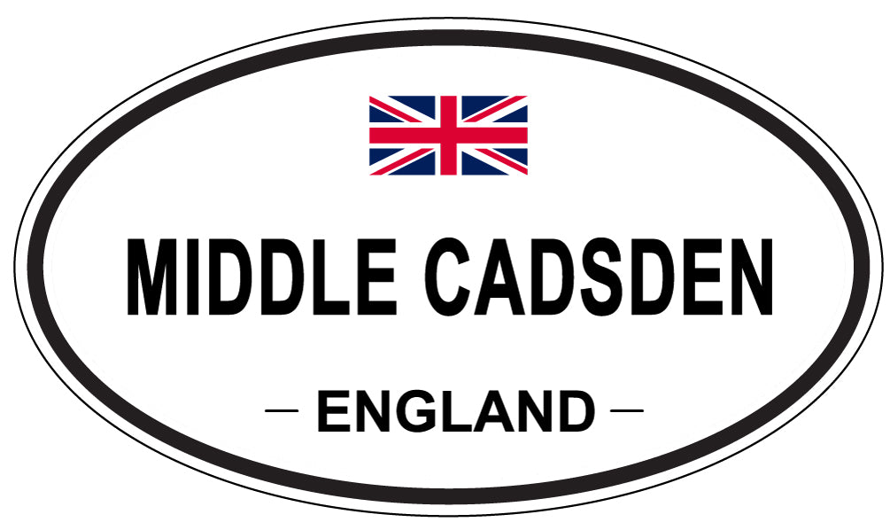 MIDDLE CADSDEN, England - Oval Magnet