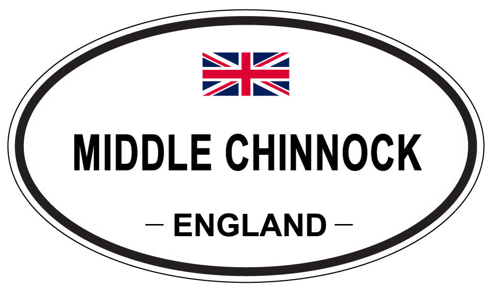 MIDDLE CHINNOCK, England - Oval Magnet