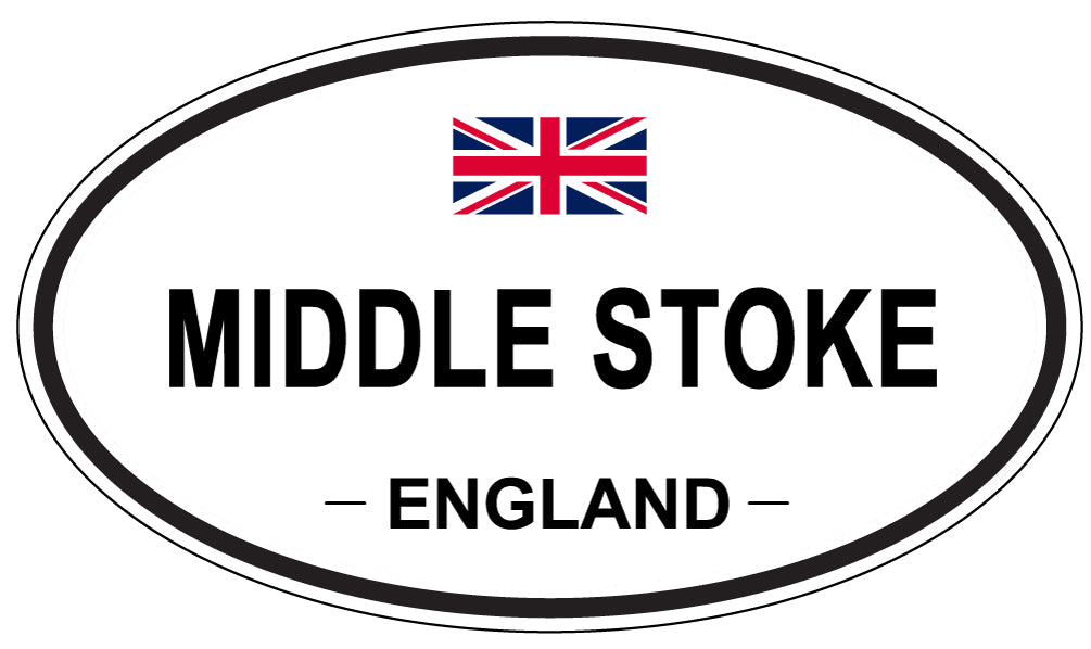 MIDDLE STOKE, England - Oval Magnet