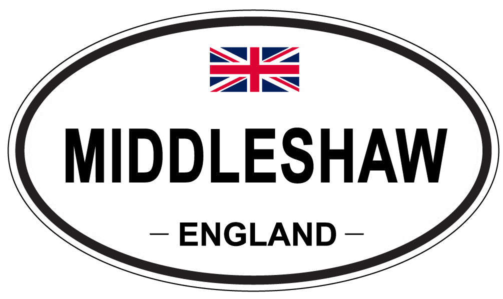MIDDLESHAW, England - Oval Magnet