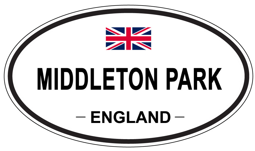 MIDDLETON PARK, England - Oval Magnet