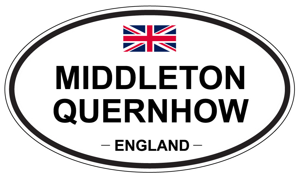 MIDDLETON QUERNHOW, England - Oval Magnet
