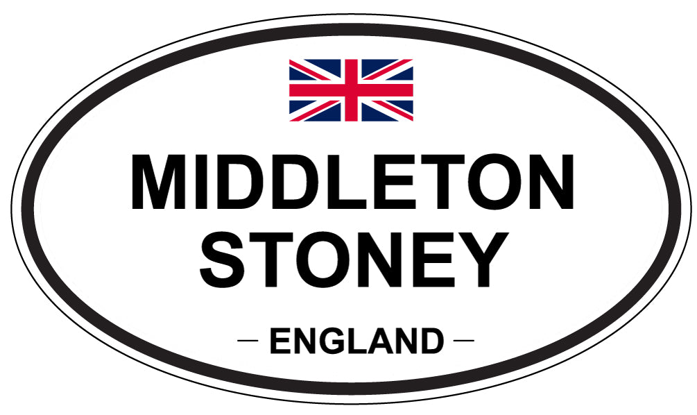 MIDDLETON STONEY, England - Oval Magnet