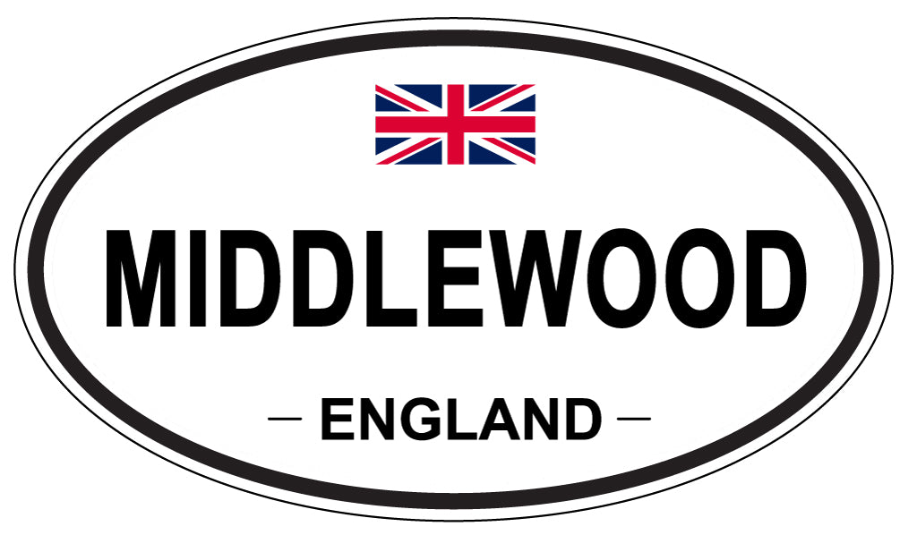 MIDDLEWOOD, England - Oval Magnet