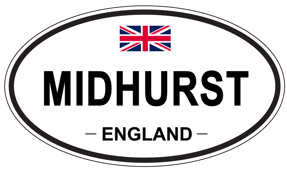 MIDHURST, England - Oval Magnet