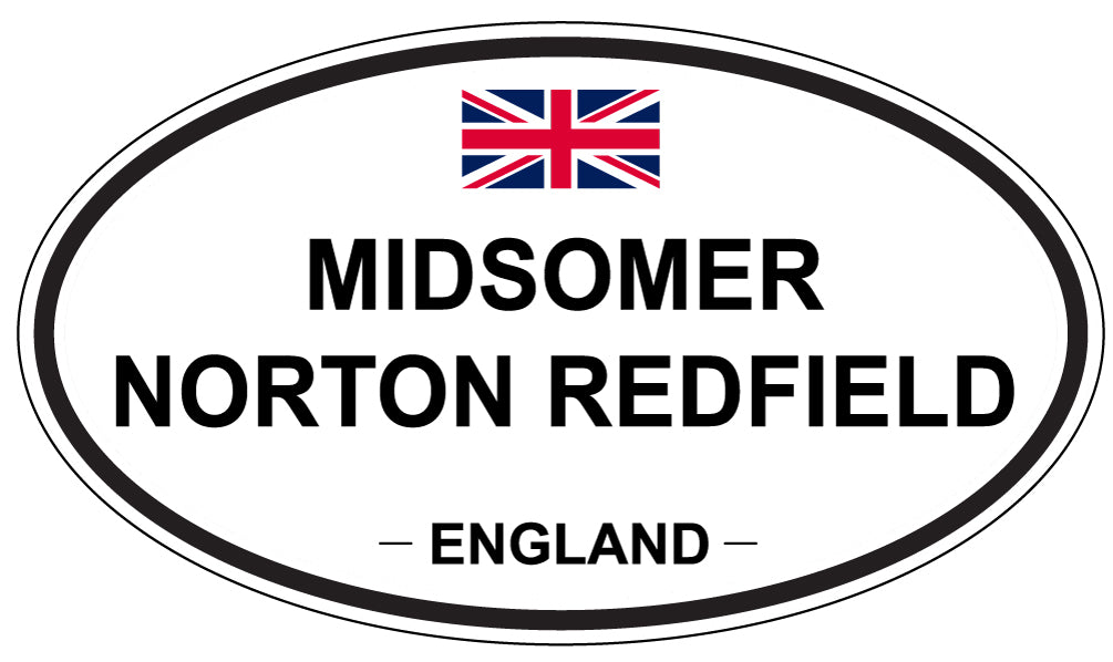 MIDSOMER NORTON REDFIELD, England - Oval Magnet
