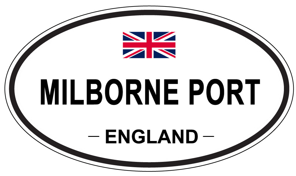 MILBORNE PORT, England - Oval Magnet
