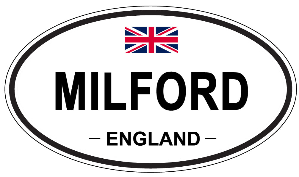 MILFORD, England - Oval Magnet