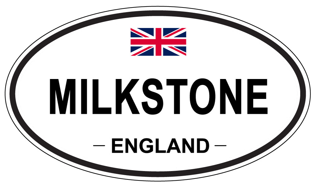 MILKSTONE, England - Oval Magnet