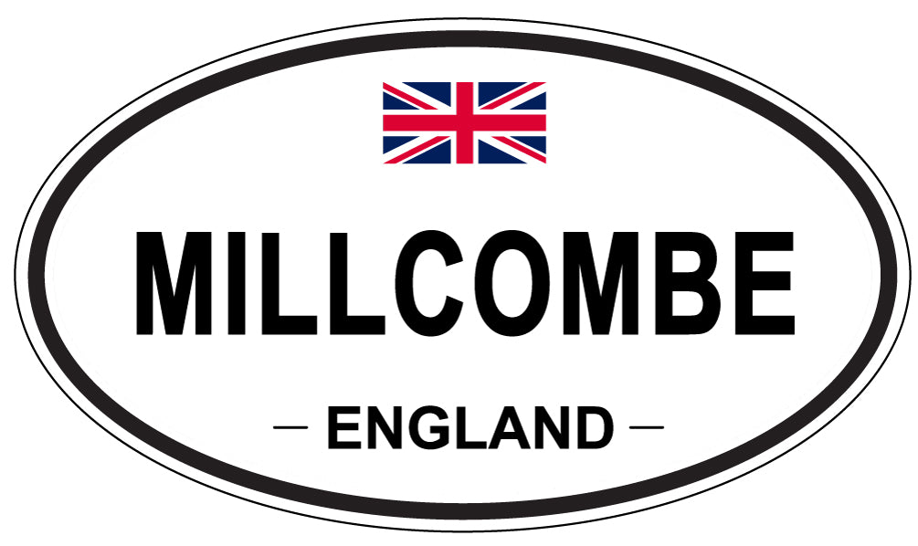 MILLCOMBE, England - Oval Magnet