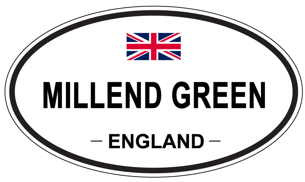 MILLEND GREEN, England - Oval Magnet