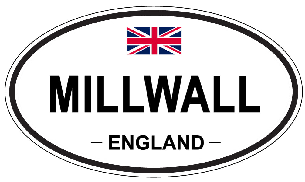MILLWALL, England - Oval Magnet