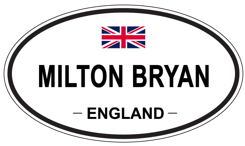 MILTON BRYAN, England - Oval Magnet